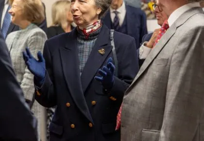 HRH The Princess Royal visits SIL Holdings Ltd in West Yorkshire