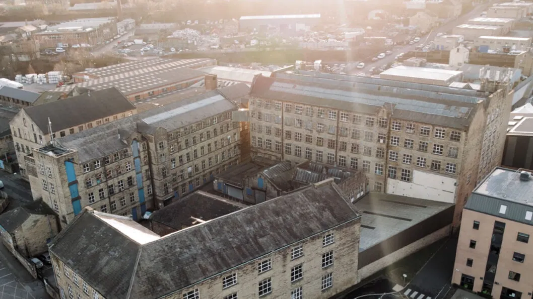 Ladywell Mill, Hall Lane Bradford. Home of The SIL Group, From Fibre to Fabric.