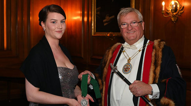 Joshua Ellis: Apprentice Jess Fraser recognised as most promising young person in the Textiles Industry